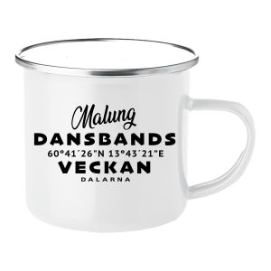Mugg med Dansbandsveckan tryck.